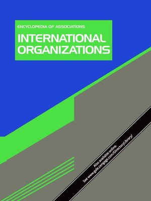 cover image of Encyclopedia of Associations: International Organizations